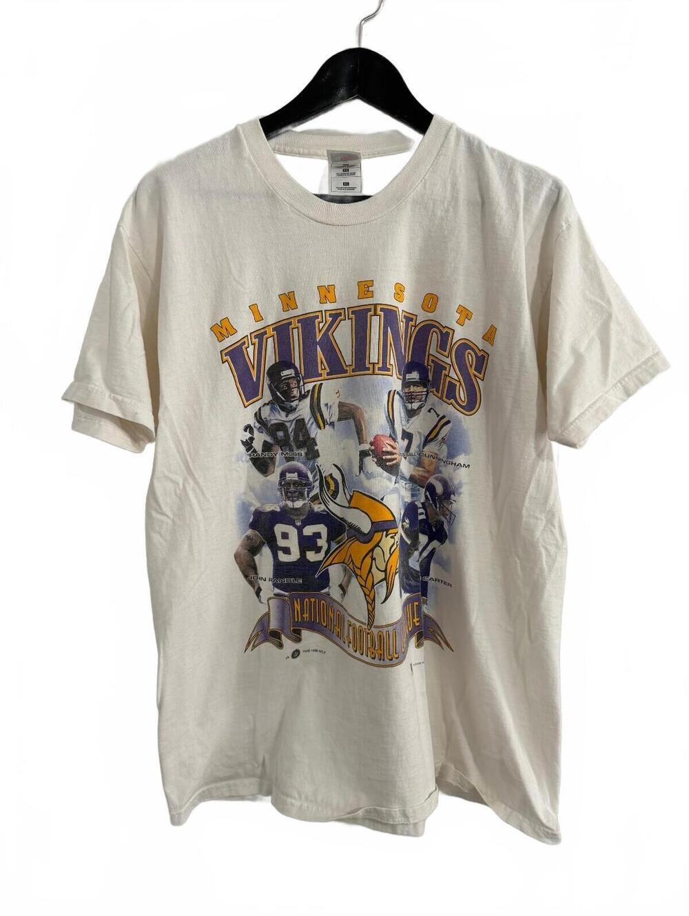Vintage 1999 Minnesota Vikings T-Shirt Men's Size Large